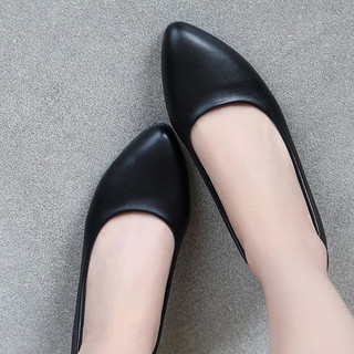 Giày bệt nữ, giày búp bê nữ da mềm tinh tế có big size 41 42 43