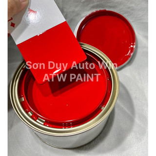 Màu đỏ cờ cơ bản 2k - sơn ô tô xe máy lon 1kg