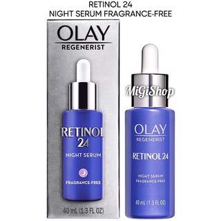 Tinh Chất Dưỡng Da Ban Đêm Olay Retinol 24 Night Serum Fragrance Free 40ml