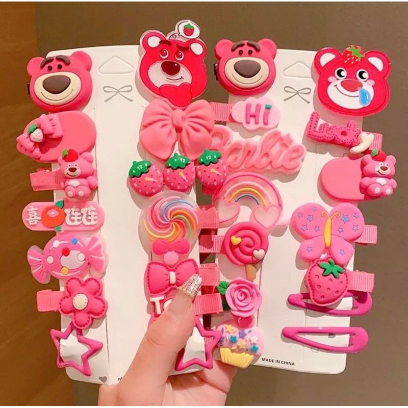 Khẩu trang thùng 100 cái gấu dâu -3d-5d