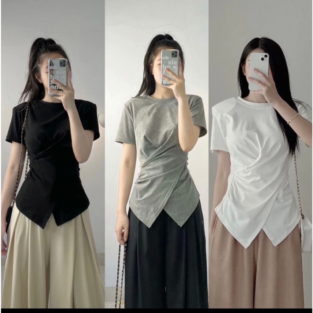 Áo thun nữ ish mẫu mới dáng Hàn