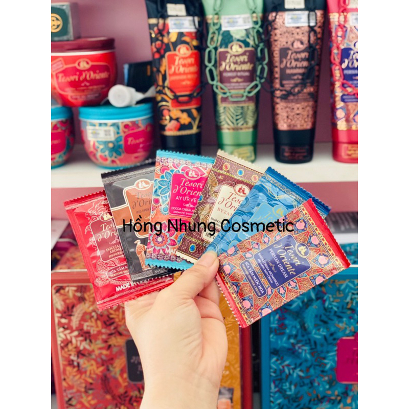 Combo 6 gói sữa tắm nước hoa Tesori