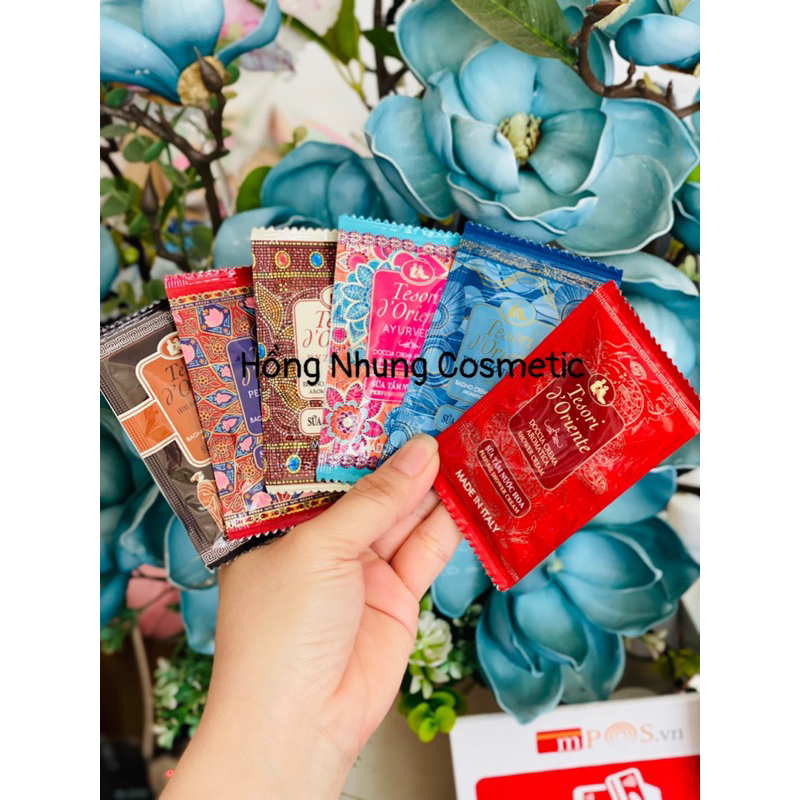 Combo 6 gói sữa tắm nước hoa Tesori