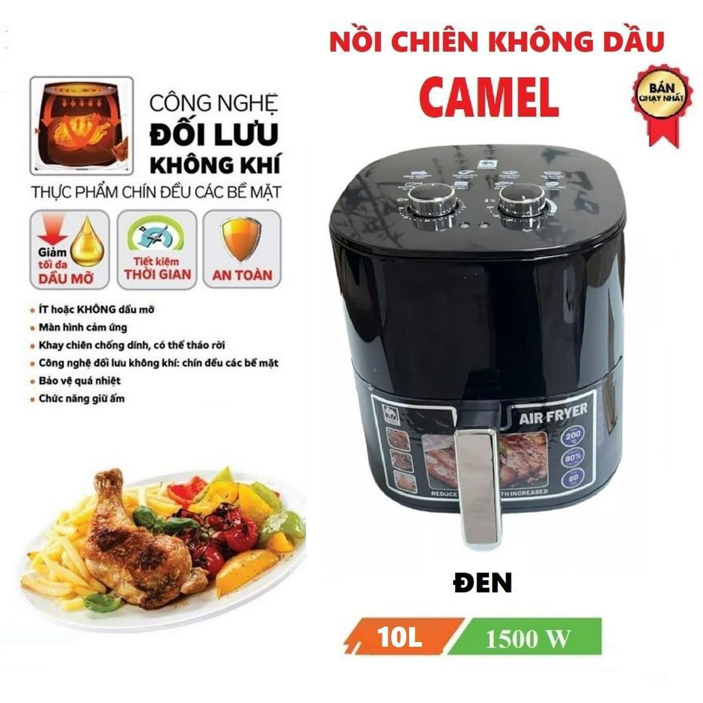 Nồi Chiên Không Dầu Camel 10L Chính Hãng Bảo Hành 24 Tháng