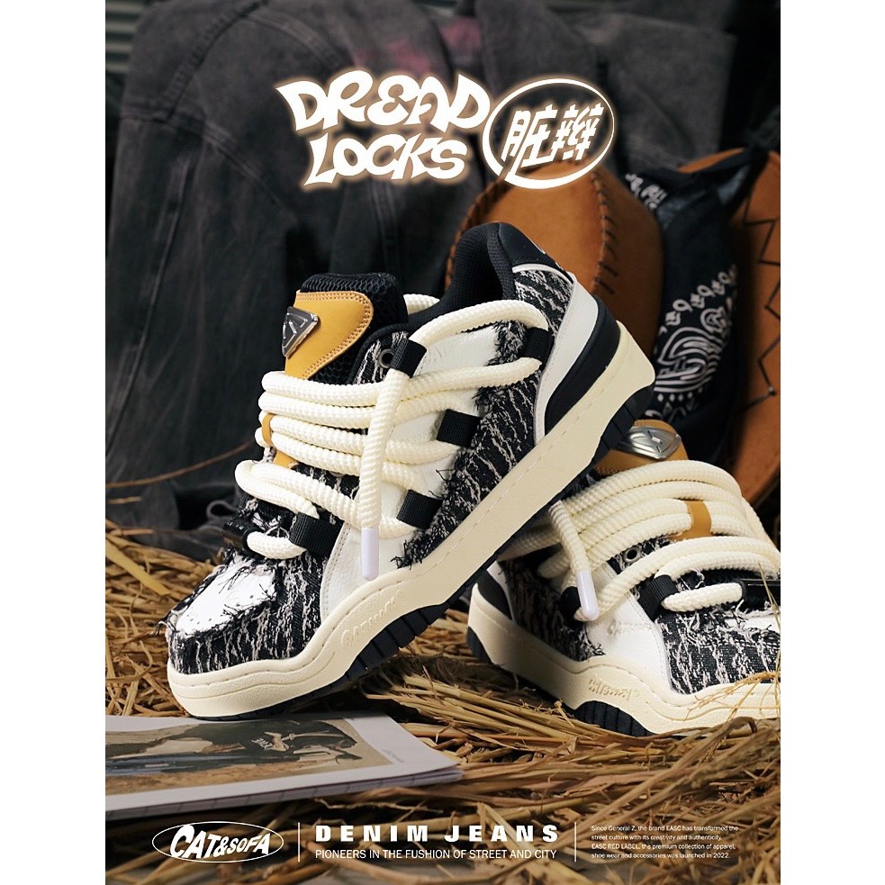 Giày chính hãng Cat&Sofa " Denim Jeans " 2 màu cho nam nữ cực chất