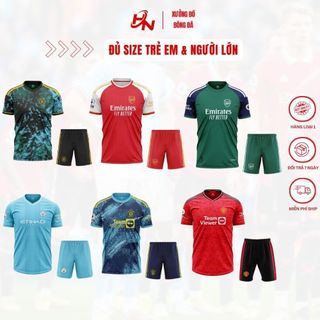 Bộ Quần Áo Bóng Đá Thể Thao Trẻ Em & Người Lớn Giá Rẻ CLB Miami, MU, Đức 2023  - Vải Thun Lạnh Mát | HN Sport