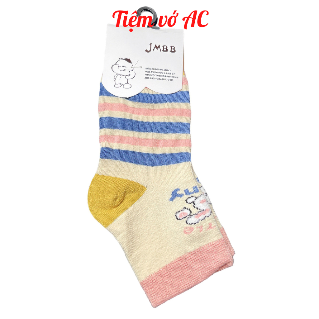 Tất trẻ em sét 5 đôi hoạ tiết sọc T52