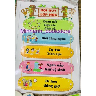 Decal Nội quy lớp học 60cm x 80cm