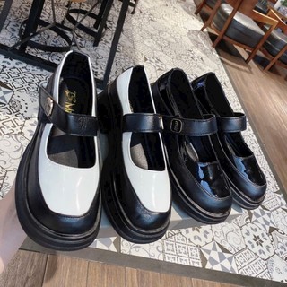 Giày búp bê mũi tròn đế cao 5cm