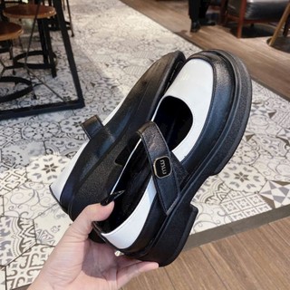 Giày búp bê mũi tròn đế cao 5cm