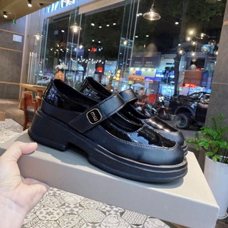 Giày búp bê mũi tròn đế cao 5cm