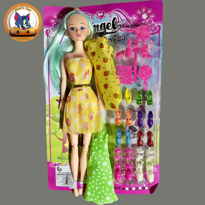 Đồ chơi búp bê khớp kèm đầm phụ kiện đi kèm siêu dễ thương