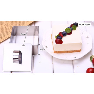 Khuôn ring mousse mini 8cm