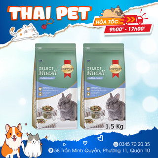 Cỏ nén cho thỏ muesli 500g thái lan tăng đề kháng giảm mùi bài tiết nuôi dưỡng lông