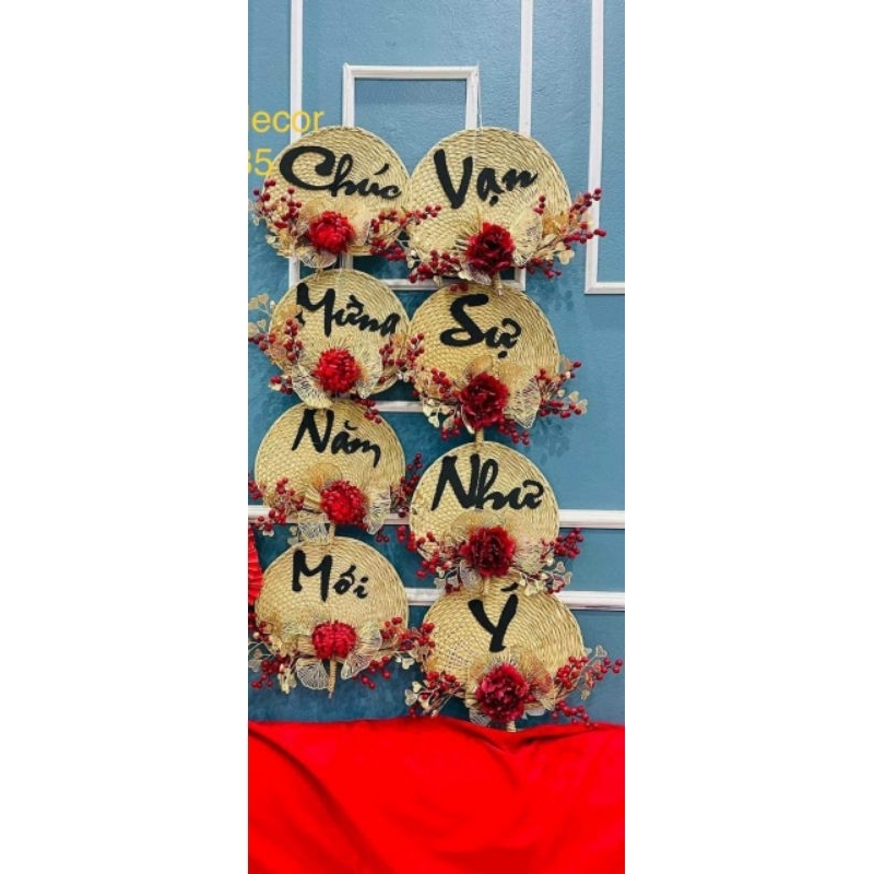 Quạt cọ trang trí