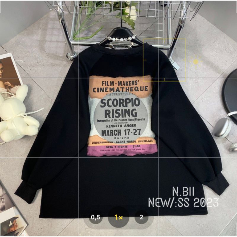 Áo nỉ hình e bé má hồng mới