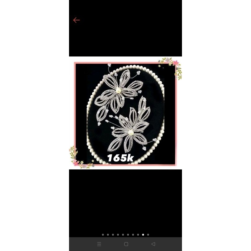 Cài tóc cô dâu bà sui giá tại xưởng sản xuất