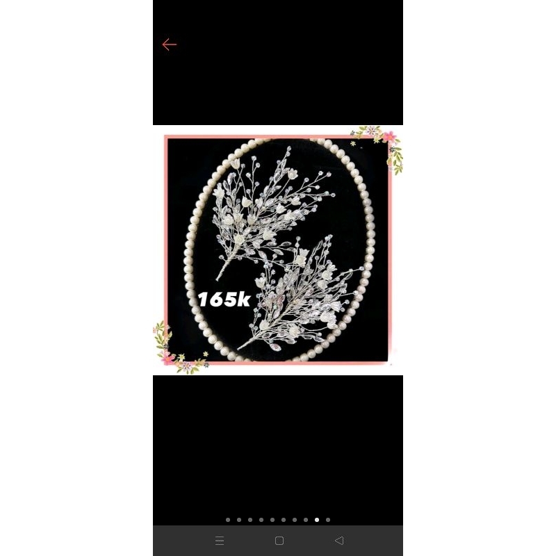 Cài tóc cô dâu bà sui giá tại xưởng sản xuất