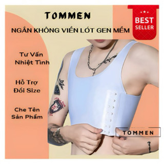 Áo Nịt Ngực Tomboy shop TOMMEN Ngắn Không Viền Lót Mềm Dễ Chịu, Không Lộ Viền