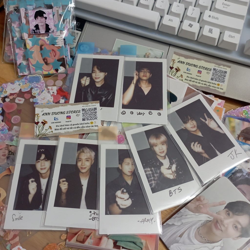 Card Pola BE nằm idol BTS - Bangtan