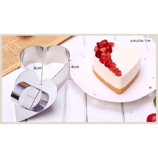 Khuôn ring mousse mini 8cm