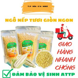 500Gr Ngô ( Bắp ) Nếp Non Sấy Giòn Tan, Hàng Loại 1 Cam Kết Ngon