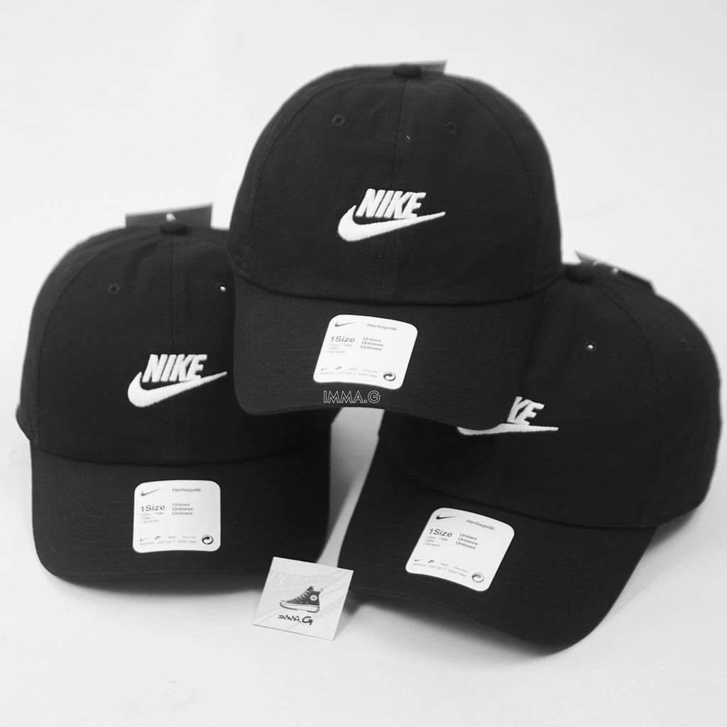 Mũ nón lưỡi trai NIKE basic logo lớn unisex nam nữ