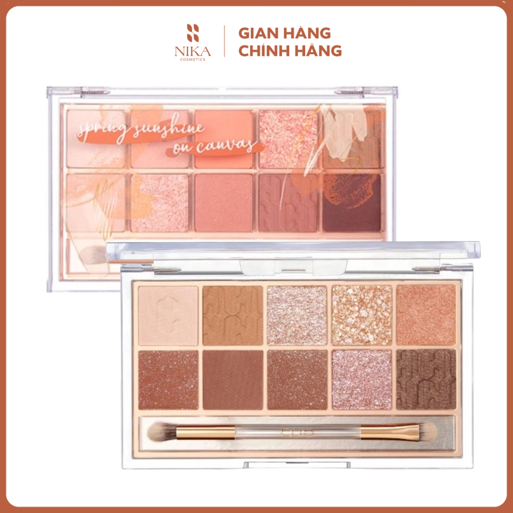 Bảng mắt CLIO Pro Eye Palette 10 ô [Nika Cosmetics]