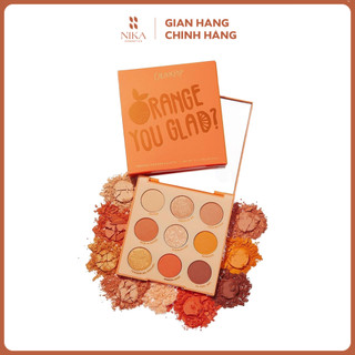 Bảng Phấn Mắt Tone Cam Có Nhũ Colourpop Orange You Glad 9 Ô 8.1g