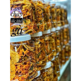 cơm cháy khô gà