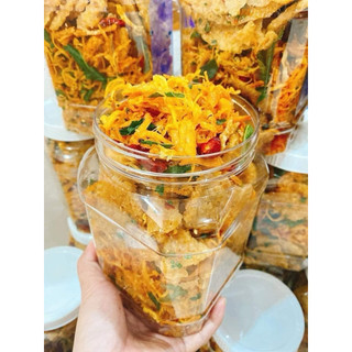 cơm cháy khô gà