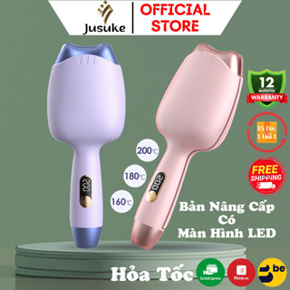  Máy làm tóc xoăn hippie chính hãng JUSUKE bản nâng cấp hiện đại bảo hành 1 năm 