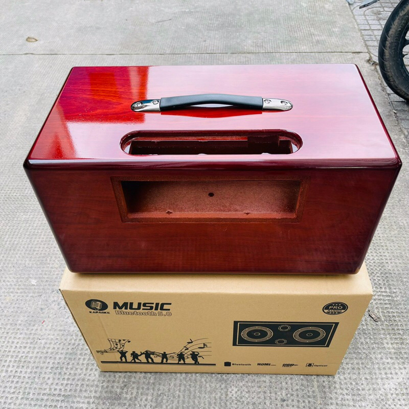 VỎ LOA XÁCH TAY BASS 20 SƠN PU VÂN GỖ SIÊU ĐẸP , CHẤT LƯỢNG - 432VIETNAM