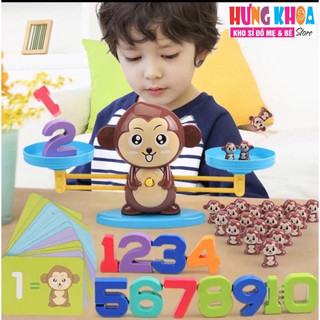 Bàn cân toán học, Đồ chơi cân khỉ thăng bằng, Cân khỉ toán học