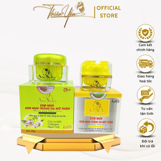 Kem anosofia natural as kem mụn trắng da mờ thâm liền sẹo chiết xuất cúc la mã collagen ngọc tr.ai mỹ phẩm song phúc 30g