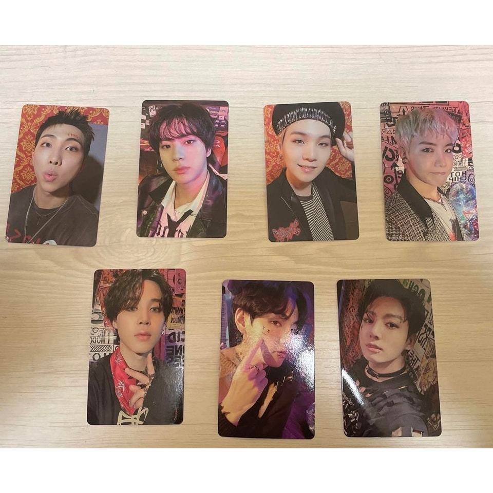Tách lẻ thẻ bo góc idol BTS