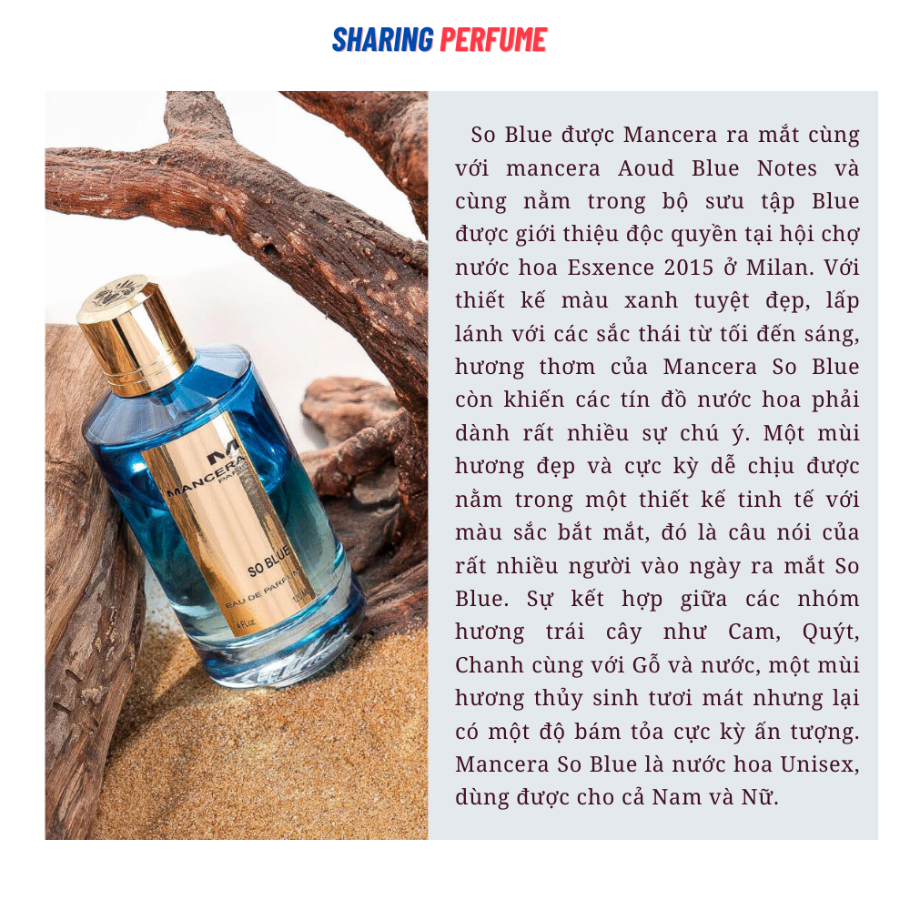 Sharingperfume - nước hoa Mancera So Blue
