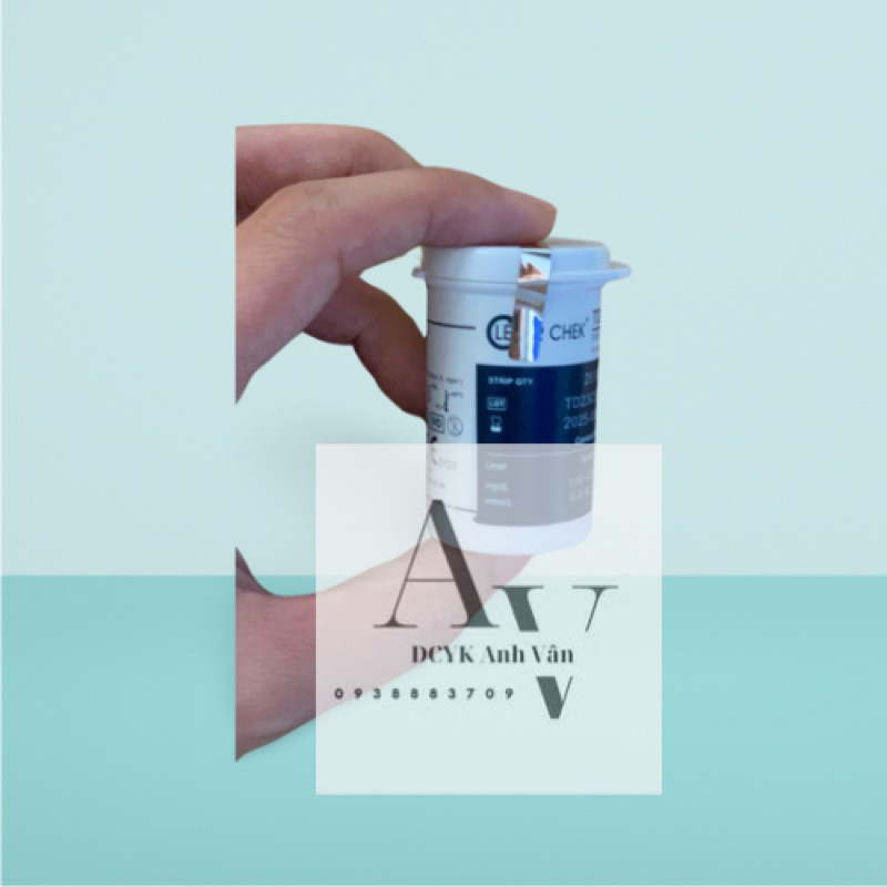 Que thử đường huyết CleverChek