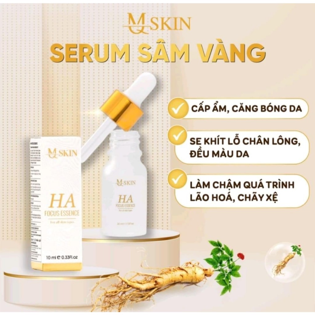 Combo Face Sâm Vàng MQ Skin Chính Hãng Trọn Bộ 4 Món