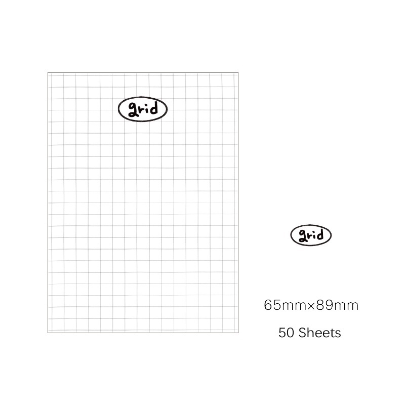 Set 50 Giấy Note Mini Giấy Ghi Chú Tiện Lợi Cho Học Sinh, Sinh Viên Văn Phòng