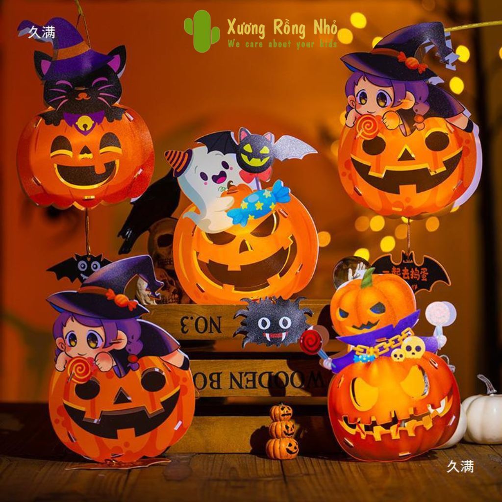 Đèn trung thu có nhạc và đèn cho bé - Đèn lồng hình thú dễ thương, dùng pin AA tiện lợi