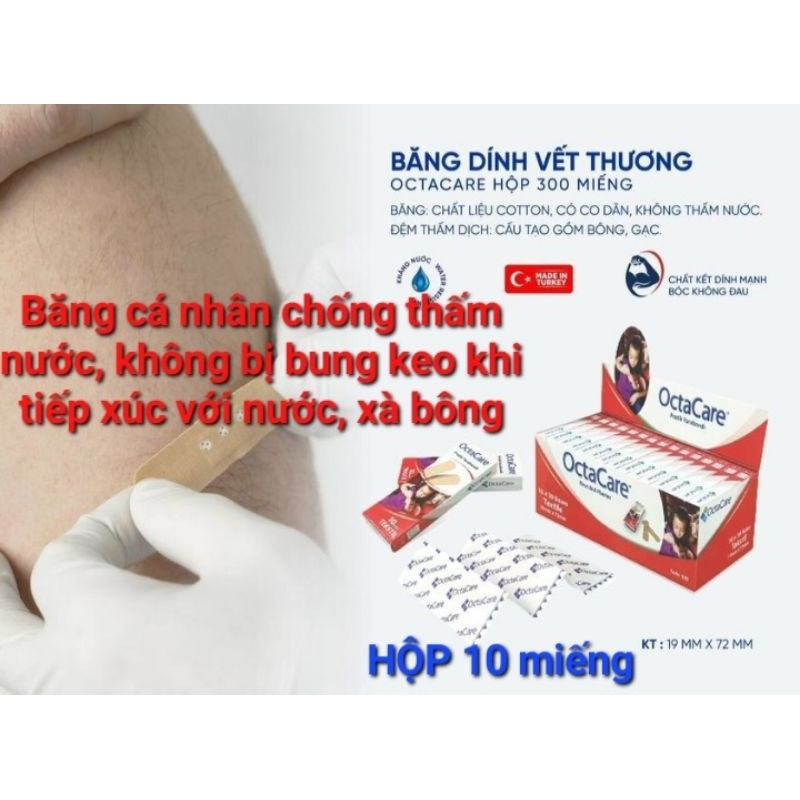 BĂNG CÁ NHÂN OCTACARE ĐỦ LOẠI