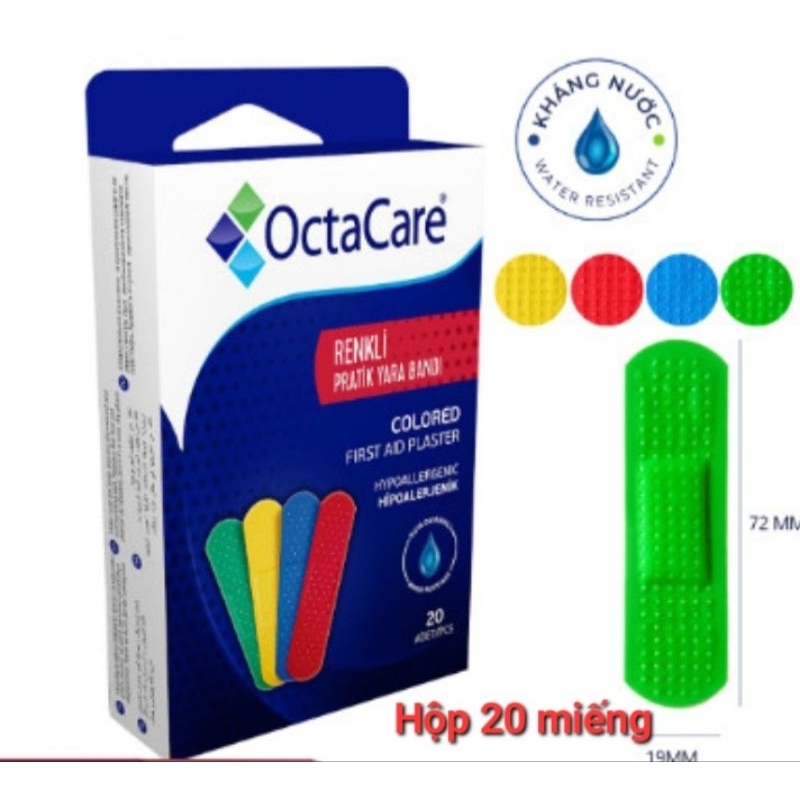 BĂNG CÁ NHÂN OCTACARE ĐỦ LOẠI