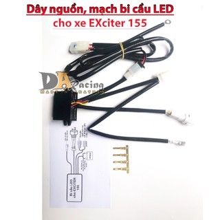 Dây nguồn bi cầu led cho các xe Exciter, Winner, Wave, Vario, vvv