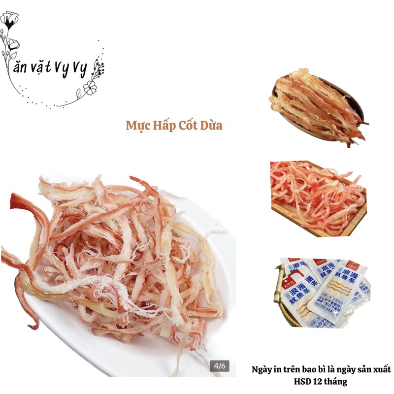 Mực Hấp Cốt Dừa Thơm Béo Ngậy