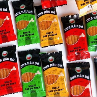 Snack đùi bò quay dưa hấu đỏ