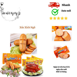 1 thùng xúc xích ngô ngọt-cay 60 cái