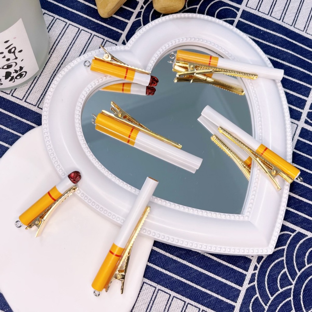 Kẹp tóc xinh cute kẹp mái mô hình sáng tạo độc đáo, vui nhộn hài hước phong cách Hàn Quốc