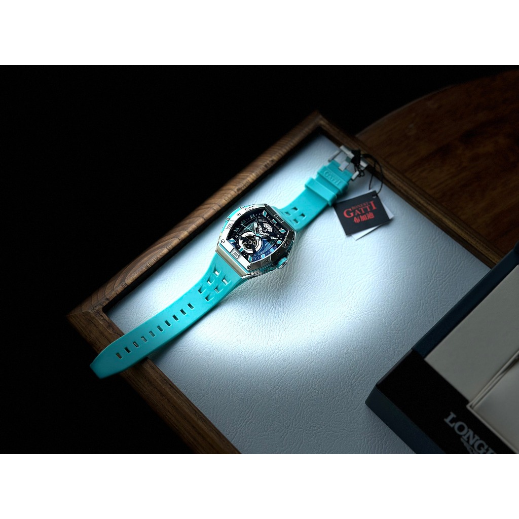 Đồng hồ nam dây cao su Bonest Gatti BG5701-A3