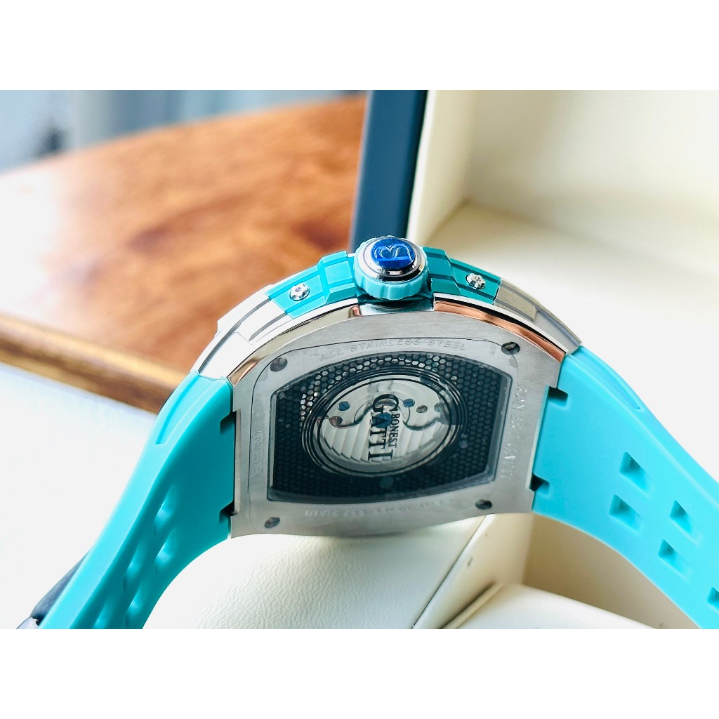 Đồng hồ nam dây cao su Bonest Gatti BG5701-A3